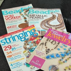 Beading Jewelry Back Magazines 2007 2008 2009 Craft Projects